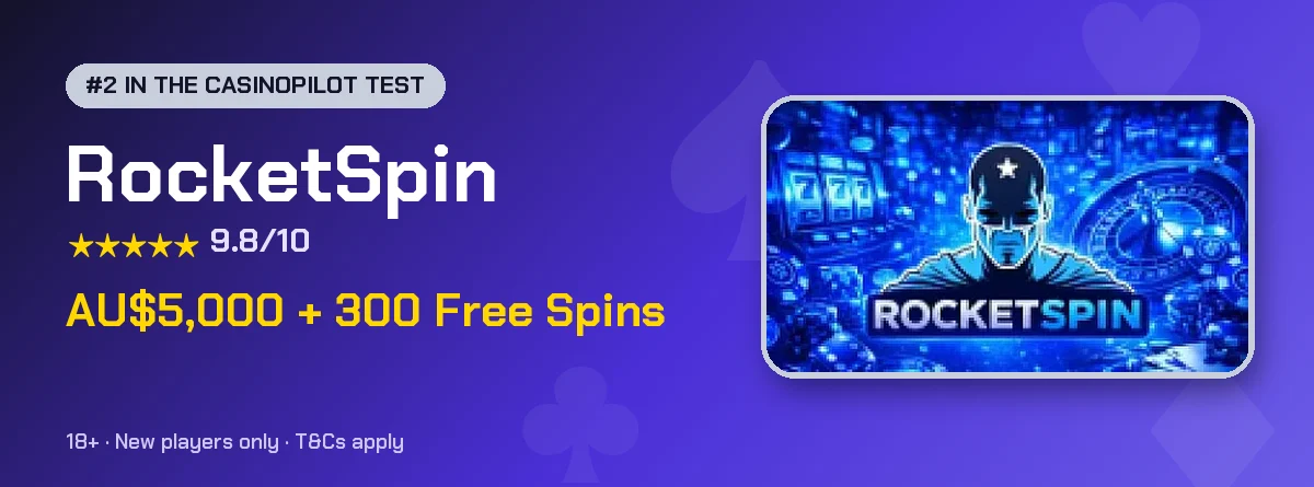 RocketSpin casino review for Australian players