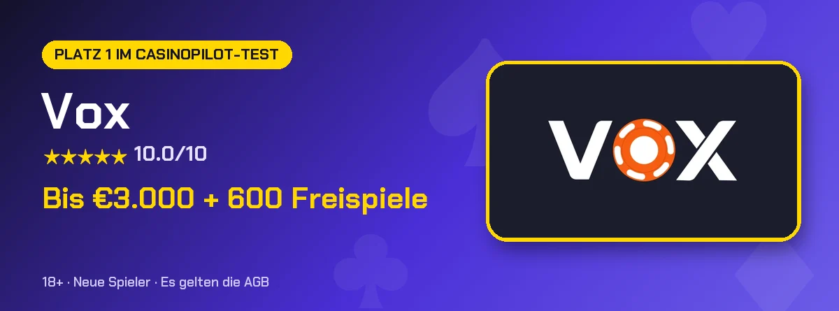 Vox im CasinoPilot-Test