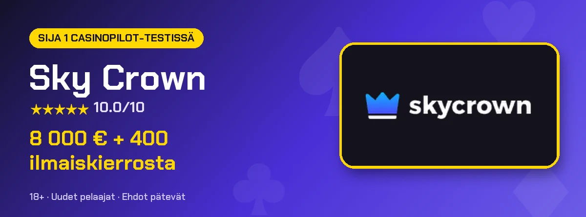 Sky Crown CasinoPilot-testissä
